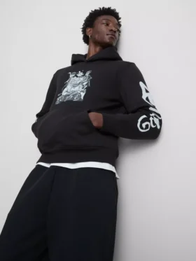 Sudadera con capucha y estampado de Gorillaz