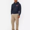 Sudadera con capucha y estampado de la pizza «deep dish» de Chicago