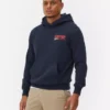 Sudadera con capucha y estampado de la pizza «deep dish» de Chicago