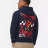 Sudadera con capucha y estampado de la pizza «deep dish» de Chicago