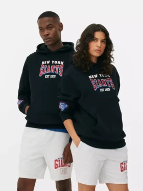 Sudadera con capucha y estampado de los New York Giants de la NFL