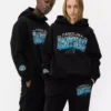 Sudadera con capucha y logotipo de los Carolina Panthers de la NFL