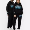 Sudadera con capucha y logotipo de los Carolina Panthers de la NFL