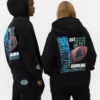 Sudadera con capucha y logotipo de los Carolina Panthers de la NFL