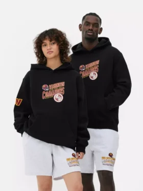 Sudadera con capucha y logotipo de los Washington Commanders de la NFL