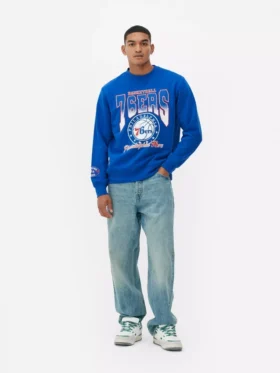 Sudadera con estampado de los Philadelphia 76ers de la NBA