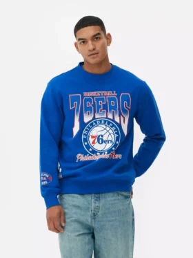 Sudadera con estampado de los Philadelphia 76ers de la NBA