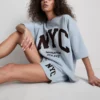 Sudadera de manga caída «NYC» con alto contenido en algodón
