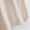 Sudadera gráfica holgada de mezcla de algodón