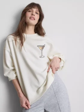 Sudadera «Martini» con estampado gráfico, con alto contenido en algodón