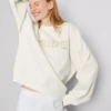Sudadera nupcial bordada con lentejuelas
