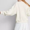 Sudadera nupcial bordada con lentejuelas