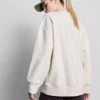 Sudadera oversize de alto contenido en algodón para club de running