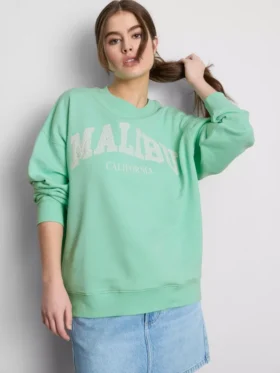 Sudadera oversize Malibu con alto contenido en algodón
