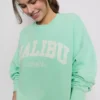 Sudadera oversize Malibu con alto contenido en algodón
