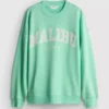 Sudadera oversize Malibu con alto contenido en algodón