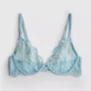 Sujetador de mariposa transparente con aros, tallas A-E