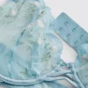 Sujetador de mariposa transparente con aros, tallas A-E