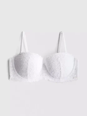 Sujetador push-up de encaje floral «The Edit»