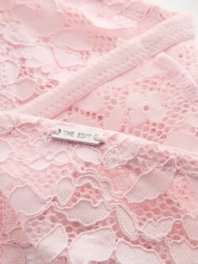Tanga de encaje floral «The Edit»