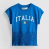The Primark Scene | Camiseta fruncida de fútbol de Italia