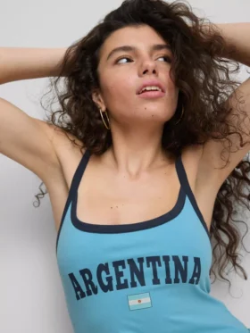 The Primark Scene | Camiseta sin mangas «Argentina» con alto contenido en algodón