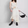 The Primark Scene | Falda larga asimétrica con bordado