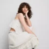 The Primark Scene | Falda larga asimétrica con bordado