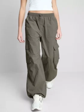 The Primark Scene | Pantalones cargo de talle medio con cordón