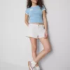 The Primark Scene | Pantalones Cortos de Denim de Algodón