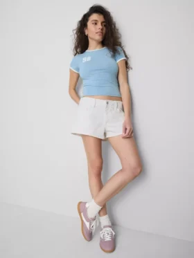 The Primark Scene | Pantalones Cortos de Denim de Algodón