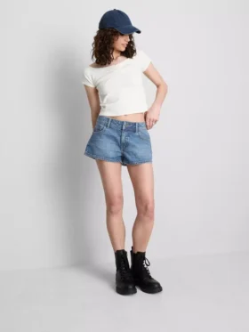 The Primark Scene | Pantalones Cortos de Denim de Algodón