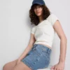 The Primark Scene | Pantalones Cortos de Denim de Algodón
