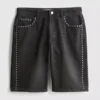The Primark Scene | Pantalones cortos vaqueros de algodón con tachuelas