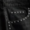 The Primark Scene | Pantalones cortos vaqueros de algodón con tachuelas
