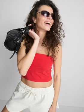 The Primark Scene | Top bandeau de jersey con alto contenido en algodón