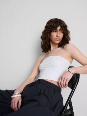 The Primark Scene | Top bandeau de jersey con alto contenido en algodón