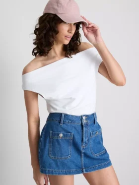 The Primark Scene | Top con hombros al aire de alto contenido en algodón
