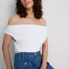 The Primark Scene | Top con hombros al aire de alto contenido en algodón