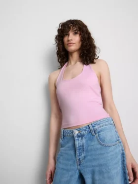 The Primark Scene | Top corto con cuello halter