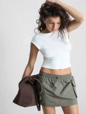 The Primark Scene | Top sin espalda con mangas casquillo