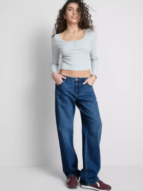 The Primark Scene | Vaqueros de talle bajo y corte recto
