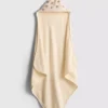 Toalla con capucha y estampado de ositos