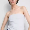 Top bandeau con alto contenido en algodón