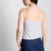 Top bandeau con alto contenido en algodón