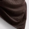Top bandeau con bajo en forma de pañuelo