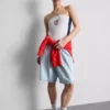 Top bandeau de fútbol de EE. UU. con alto contenido en algodón
