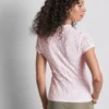 Top con cuello alto texturizado