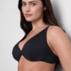 Top de bikini con aros para pechos más voluminosos