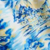 Top de tankini estampado